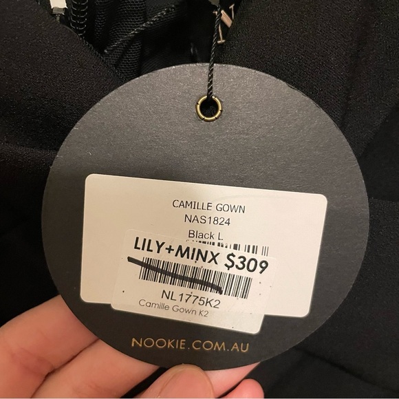 Nookie Camille Off the Shoulder Gown - Picture 7 of 8